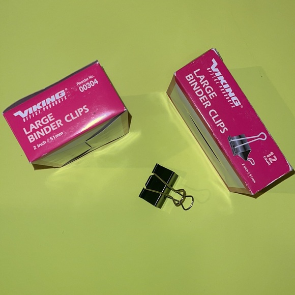 Large Binder Clips - Picture 2 of 3